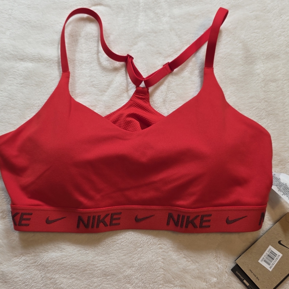 Nike Indy Sports Bra Womens LG Dri-FIT Training Adjustable New FD1062-657